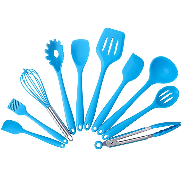 kn7050 10 in 1 Silicone Kitchen Tool Set