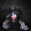 Halloween Decorations Horror Crawling Ghosts Simulation Long Hair Bald head Ghosts