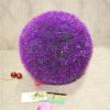 Artificial Grass Plant Ball Topiary Wedding Event Home Outdoor Decoration Hanging Ornament, Diameter: 10.7 inch