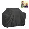 Outdoor Anti-UV Waterproof Dust-proof 210D Oxford Cloth BBQ Square Protective Bag Charcoal Barbeque Grill Cover, Size: 190x70x117cm