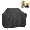Outdoor Anti-UV Waterproof Dust-proof 210D Oxford Cloth BBQ Square Protective Bag Charcoal Barbeque Grill Cover, Size: 80x66x100cm