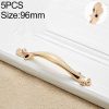 5 PCS 6587_96 Topaz Drawer Cabinet Handle