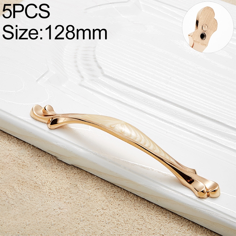 5 PCS 6587_128 Topaz Drawer Cabinet Handle