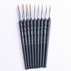 9 in 1 Art Supplies Weasel Hair Brush Watercolor Hook Line Brush Depict the Edge Pen Oil Painting Pen