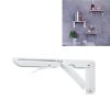 16 inch Wall-mounted Foldable K-shaped Storage Shelf for Dining Table