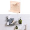 Plastic Board Living Room Bathroom Kitchen Wall Decoration Storage Shelf