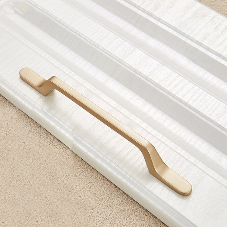 9008-128 Modern Simple Cabinet Door Handle Drawer Wardrobe Zinc Alloy Handle