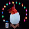 Pterosaur Shape Creative Touch 3D Decorative Night Light, 16-color Patting Remote Control Version