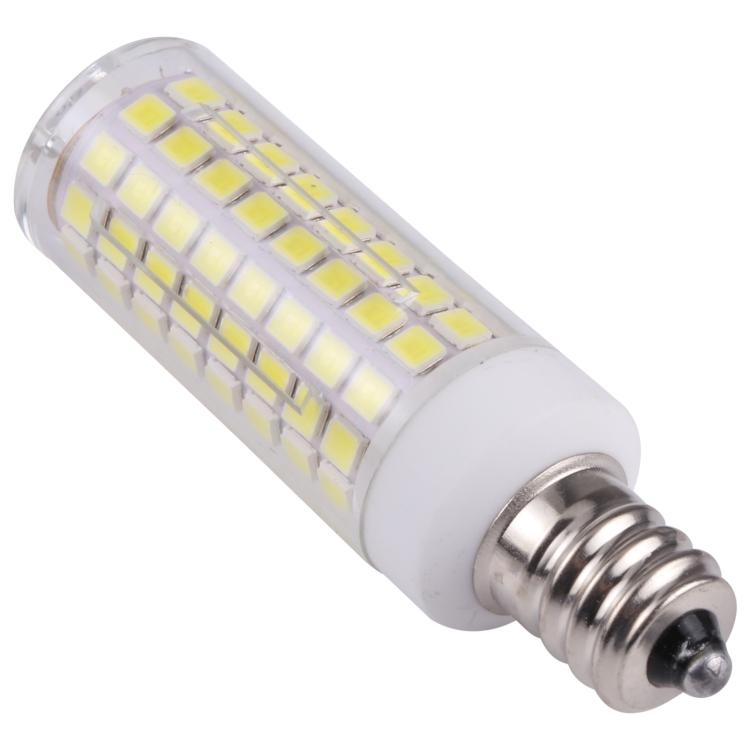 E11 102 LEDs SMD 2835 2800-3200K LED Corn Light, AC 110V