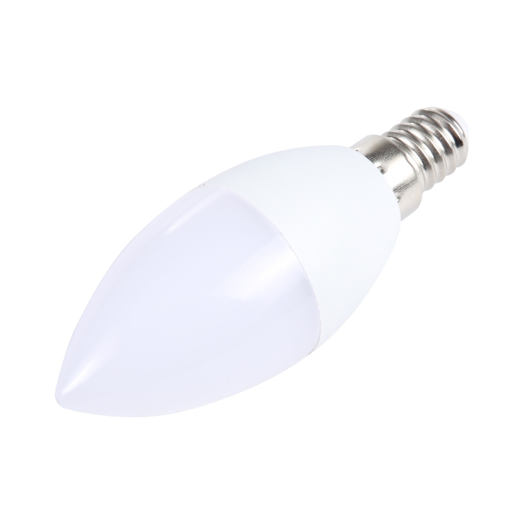 E27 7W 6500K White Light LED Bulb AC 170-265V