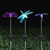Bird Dragonfly Butterfly Pattern Outdoor Garden Landscape Path Decorative Light
