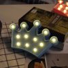2 x AA Batteries Powered Party Festival Table Wedding Lamp Night Light