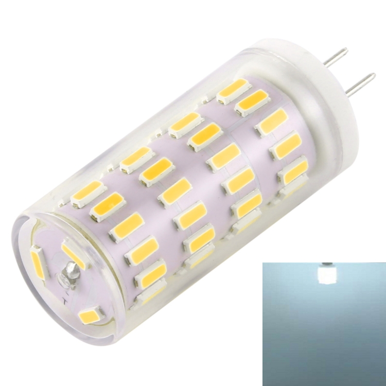 G14 63 LEDs 3528 SMD, White Light, Transparent Cover, AC:12V