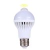 E27 5W 12 LEDs SMD 5730 300LM Infrared Motion Sensor LED Light Bulb, Sensor Distance: 4-6m, AC 220V