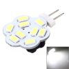 G4 9 LED SMD 5730 Flower Decorative Light for Indoor / Outdoor Decoration, DC/AC 12-24V, Side Pins