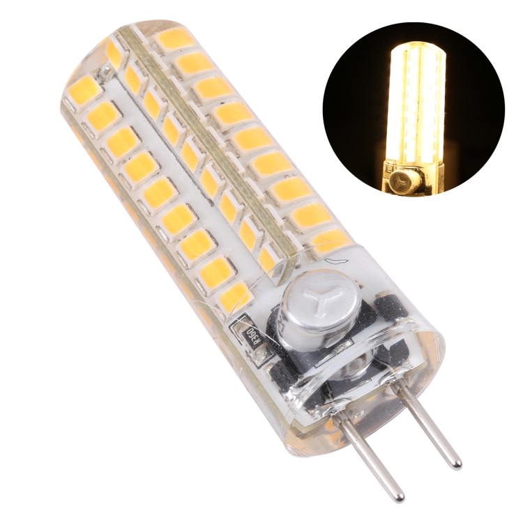 G4 72 LEDs SMD 2835 Corn Light Bulb, AC/DC 12V