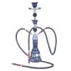 021-1015 Double Tube Glass Hookah