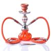 08-023 Double Pipe Glass Hookah Set