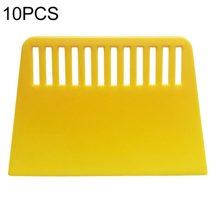 10 PCS Plastic Scraper for Wallpapering, Automotive Glass Foil, Pancakes ,Decorating Tool