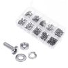 600 PCS M2 304 Stainless Steel Hex Socket Cap Head Screw Washer Nut Kit