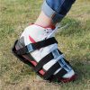 Garden Lawn Garden Tools Grass Ripper Spiked Shoes with 8 Metal Buckles