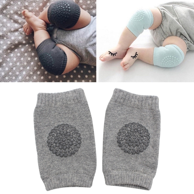 One Pair Anti-slip Children Baby Crawling Walking Knee Guard Elbow Guard Protecting Pads