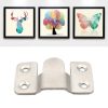 20 PCS Stainless Steel Picture Frame Hanging Code Mirror Fastener, Size: L