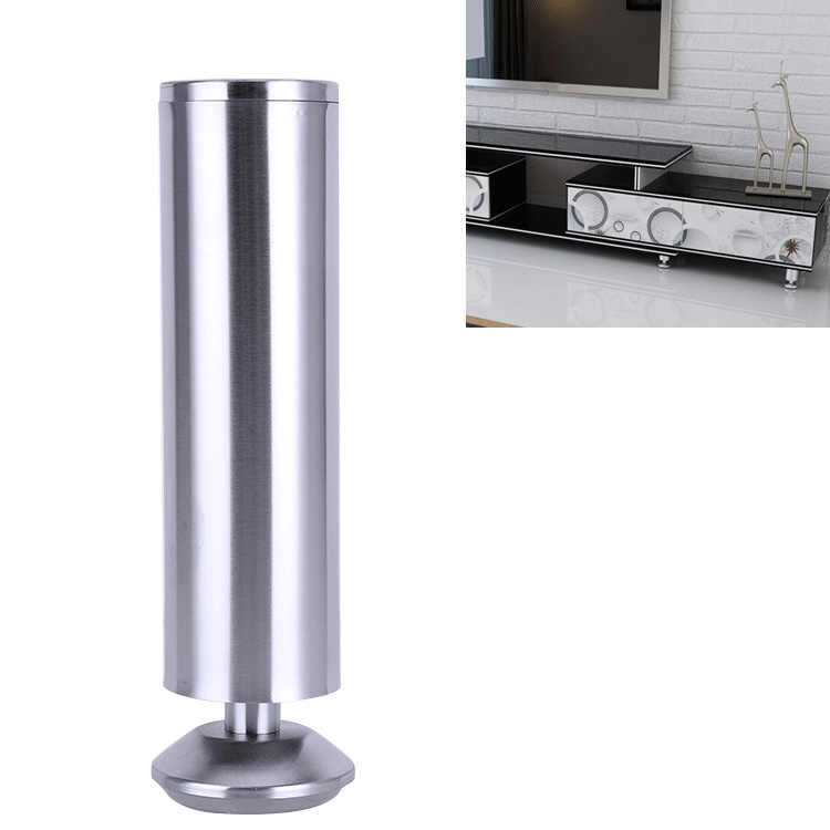 Stainless Steel Wire Drawing Thickened Column Sofa Furniture Cabinet Foot, Height: 300mm
