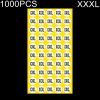 1000 PCS Round Shape Size Sticker Clothes Size Label, Size: XXXL