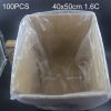 100 PCS 1.6C Dust-proof Moisture-proof Plastic PE Packaging Bag, Size: 40cm x 50cm