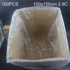 100 PCS 2.8C Dust-proof Moisture-proof Plastic PE Packaging Bag, Size: 150cm x 150cm