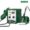 BEST BST-878D 2 in 1 AC 220V 700W LED Displayer Helical Wind Adjustable Temperature Unleaded Hot Air Gun + Solder Station & Soldering Iron