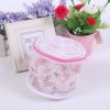 Flower Pattern Laundry Mesh Bra Washing Bag for Washing Machine