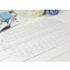 Waterdrop Bathroom Mat with Suction Cup Massage Foot Mat Bathtub Anti-slip Mat