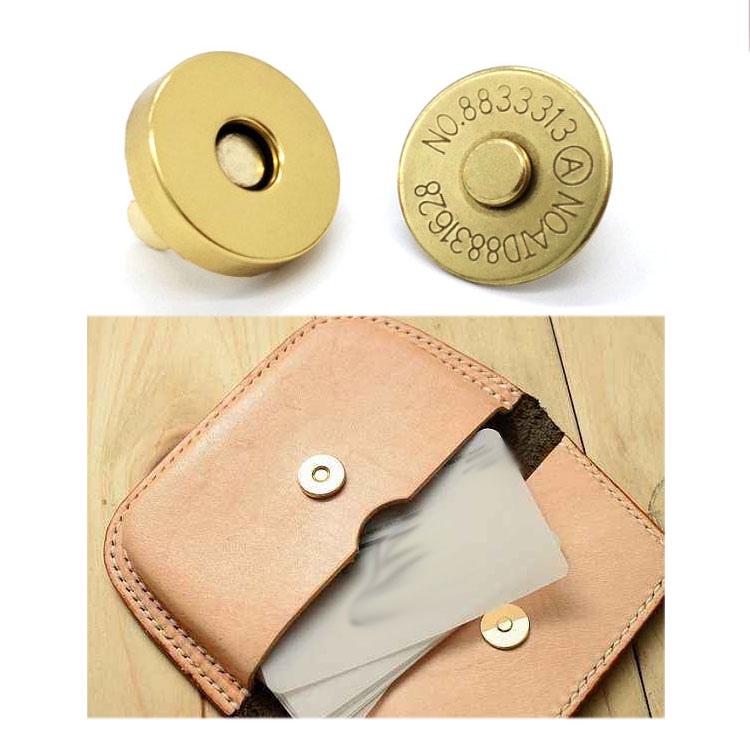 18mm Luggage Hardware Invisible Super Strong Magnetic Buckle