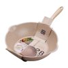 Thick Bottom Maifan Stone Household Small Frying Pan Non Stick Pan Deep Frying Pan