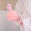 Flamingo Bubble Ball Bath Flower Towel