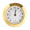 38mm Hygrometer High Precision Home / Guitar Violin Case / Cigar Thermometer