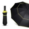 Fully-Automatic Double Rain 3 Folding Wind Resistant Travel Business Big Umbrella