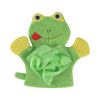 Cartoon Children Double-sided Bath Towel Thickened Bathing Gloves