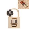 Plum Blossom Twist Lock Zinc Alloy Luggage Accessories