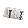 Cat Pattern Coin Purse Leisure Wallet Card Holders Handbag PU Leather Woman Wallet