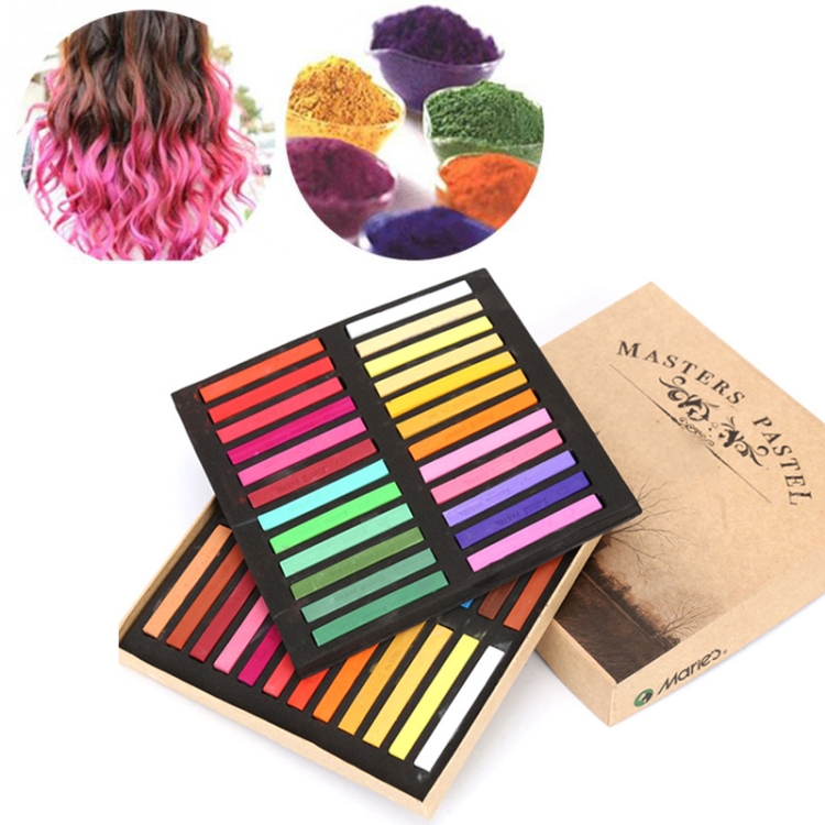 12 / 24 / 36 / 48 Colors Solid Powder Smooth Brush Portable Stick Toner Painting Chalk Set