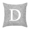 Letters Pillow Case 45*45cm Cotton Linen Throw Pillow Cover Decorative Pillowcases