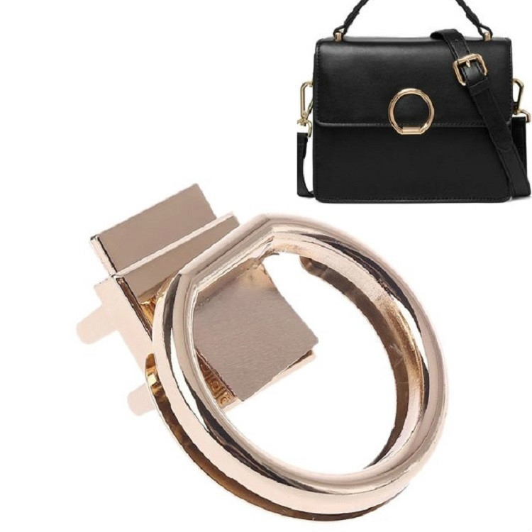 Female Bag Decoration Hardware Accessories Alloy Lock