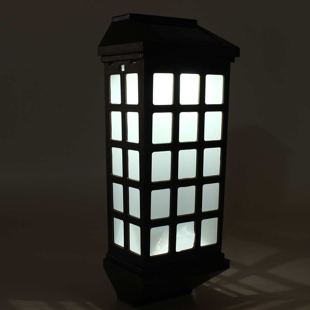 Extended Outdoor Solar Wall Lamp IP65 Waterproof Courtyard Garden Villa Wall Fence Stair Light