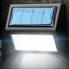 6 LEDs Outdoor IP65 Waterproof Garden Lamp LED Solar Power Light Sensor Emergency Wall Light