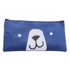 2 PCS Cartoon Dog Simple Big Capacity Pencil Bag Office School Student Supplie Stationery