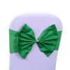 Spandex Chair Sash fit all chair Wedding Chair Sashes Bow Elastic Chair Ribbon Back Tie Bands for Wedding Party Ceremony Banquet