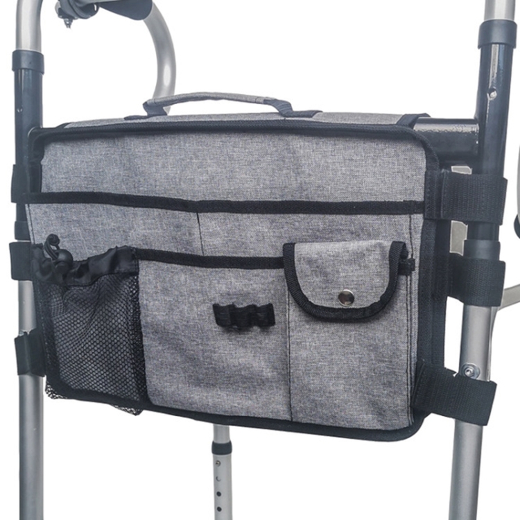 Wheelchair Walking Aid Adjustable Multifunctional Storage Bag